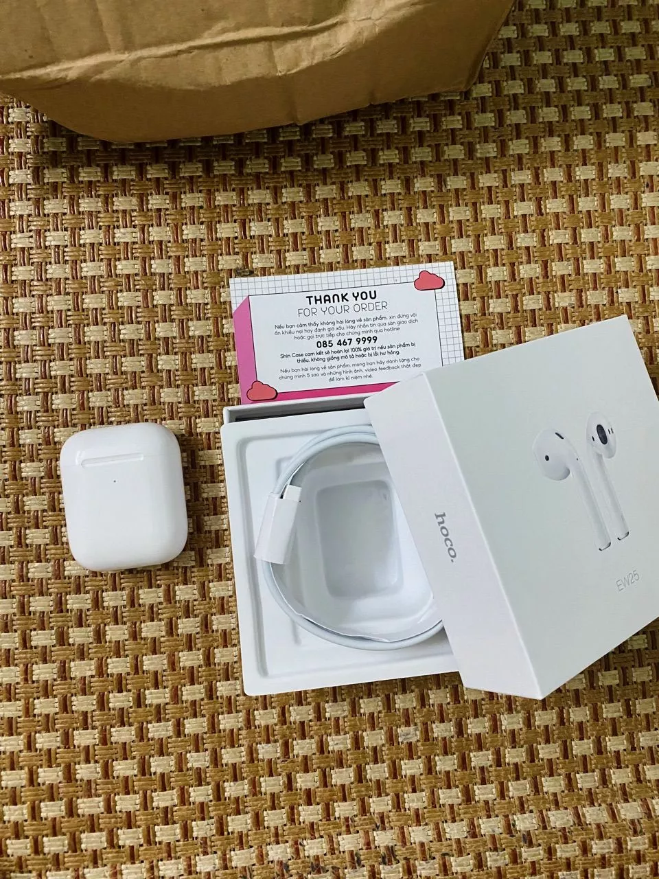 Tai Nghe Bluetooth Hoco EW25 TWS 5.3 Chính Hãng, Có Micro, Sử Dụng 4H - Âm Thanh Chất Lượng