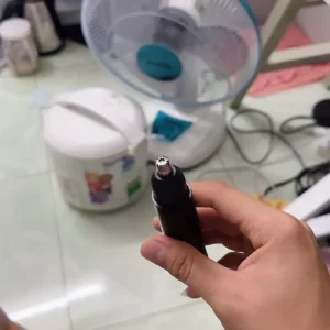 Máy tỉa lông mũi Enchen EN005 tốc độ cao 7000 vòng nhỏ gọn dùng pin AA, an toàn sử dụng - BH 3 tháng