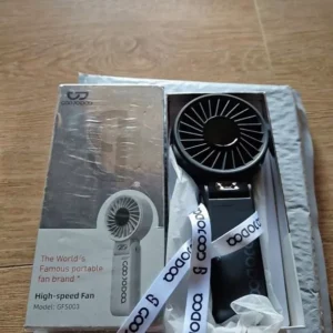 Quạt mini mạnh mẽ thế hệ thứ hai mới của Goojodoq cầm tay gấp 180° có 100 mức độ