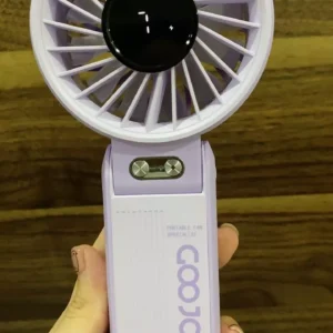 Quạt mini mạnh mẽ thế hệ thứ hai mới của Goojodoq cầm tay gấp 180° có 100 mức độ