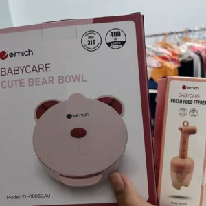 Bát ăn cho trẻ em hình ngộ nghĩnh inox 316 Elmich Babycare EL-0008