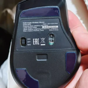 Chuột không dây cuộn siêu nhanh Ugrene Bluetooth 5.4/5.0 2.4G Công thái học 5000DPI cho máy tính bảng MacBook Máy tính xách tay