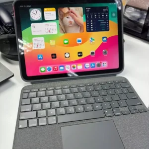 Bao da case kèm phím Logitech Combo Touch dành cho iPad Gen 10 (10.9 inch) - Tháo rời Trackpad
