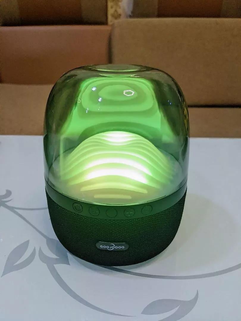 Goojodoq Loa Bluetooth Mini Không Dây Di Động TWS 5.3 LED HiFi Hộp Loa âm trầm