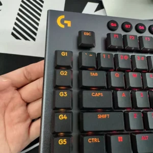 Bàn phím cơ Gaming có dây Lowprofile Logitech G G915 X Fullsize, Mũ phím PBT, nút lập trình, RGB