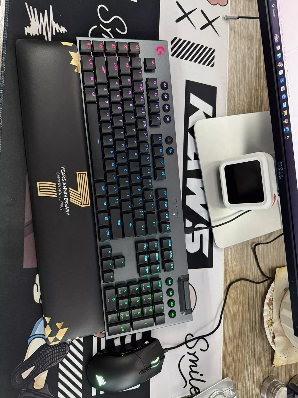 Bàn phím cơ Gaming có dây Lowprofile Logitech G G915 X Fullsize, Mũ phím PBT, nút lập trình, RGB