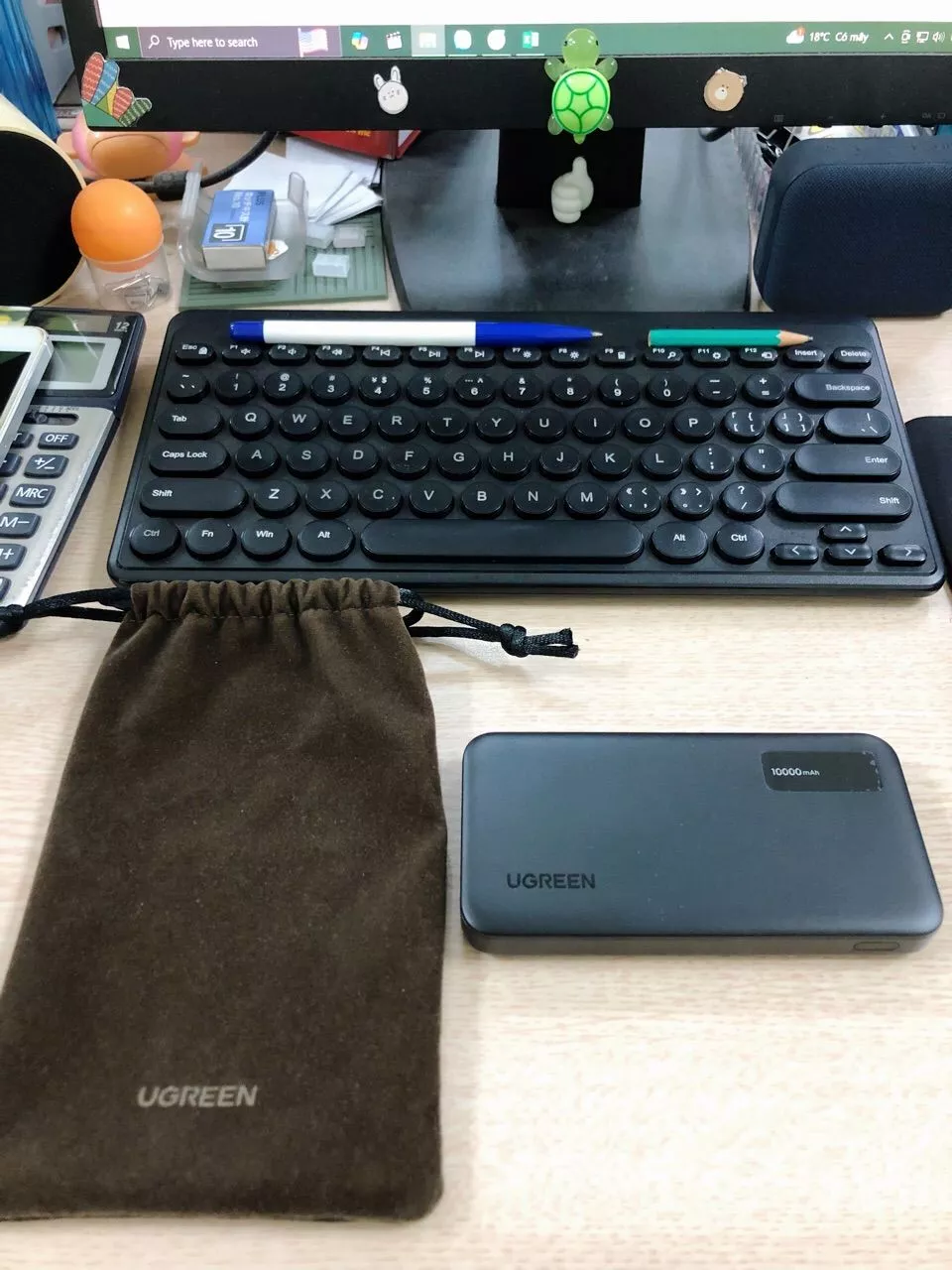 Pin sạc dự phòng Ugreen 10000mAh 20000mAh Powerbank PD3.0 20W QC 3.0 18W Max Sạc nhanh Powerbank cho iPhone 17 Pro Max iPhone 13 Samsung S23 Ultra Samsung S24 Ultra HUAWEI