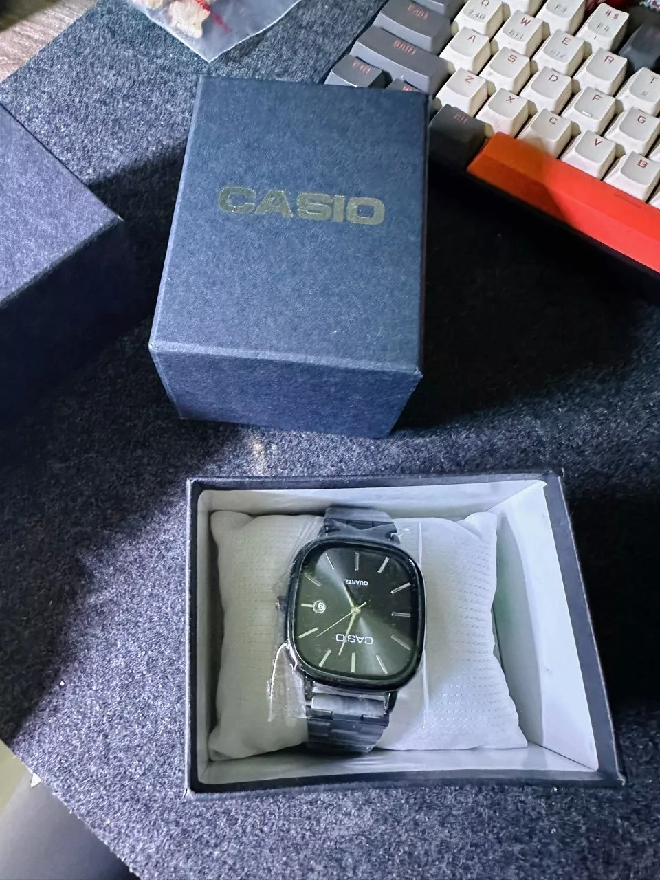 Đồng hồ cặp Casio nam nữ cao cấp phong cách thời trang cổ điển dễ phối đồ cho các cặp đôi