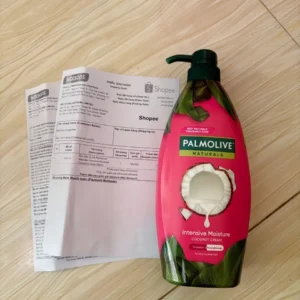 Dầu Gội và Xả Palmolive Naturals Intensive Moistire Coconut Cream 600ml