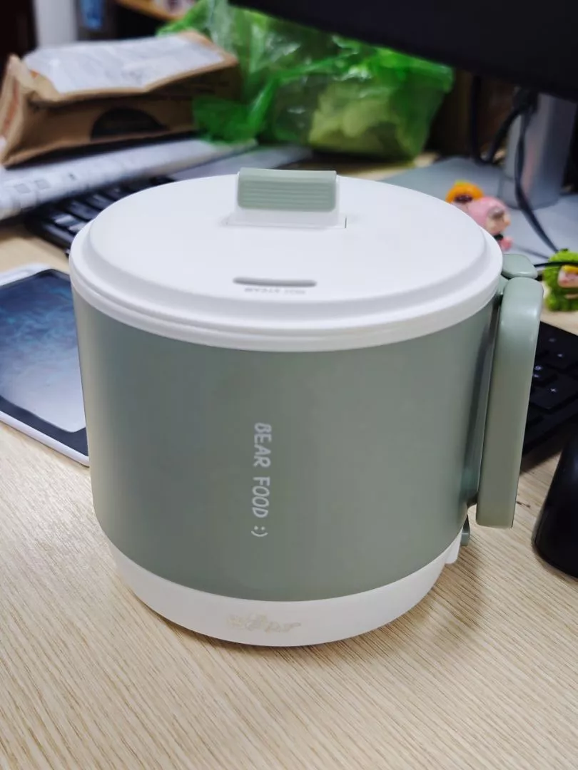 Nồi Điện Đa Năng Mini Bear 1.2L DRG-Z12K1 (MC-4H12J) - 500W, Chống Dính, Đa Năng - Hàng Chính Hãng