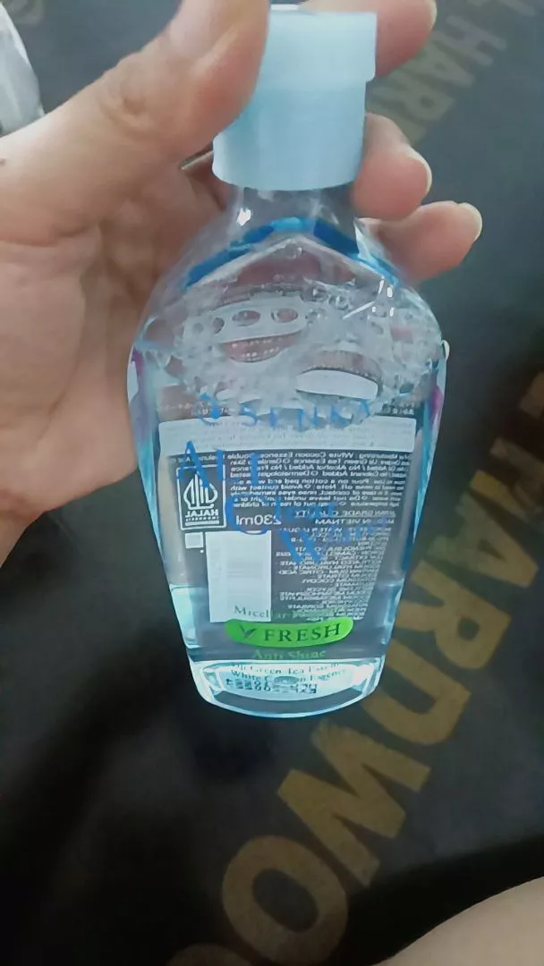 Nước tẩy trang Micellar Giảm Bóng Nhờn Senka All Clear Water Fresh 230ml/chai