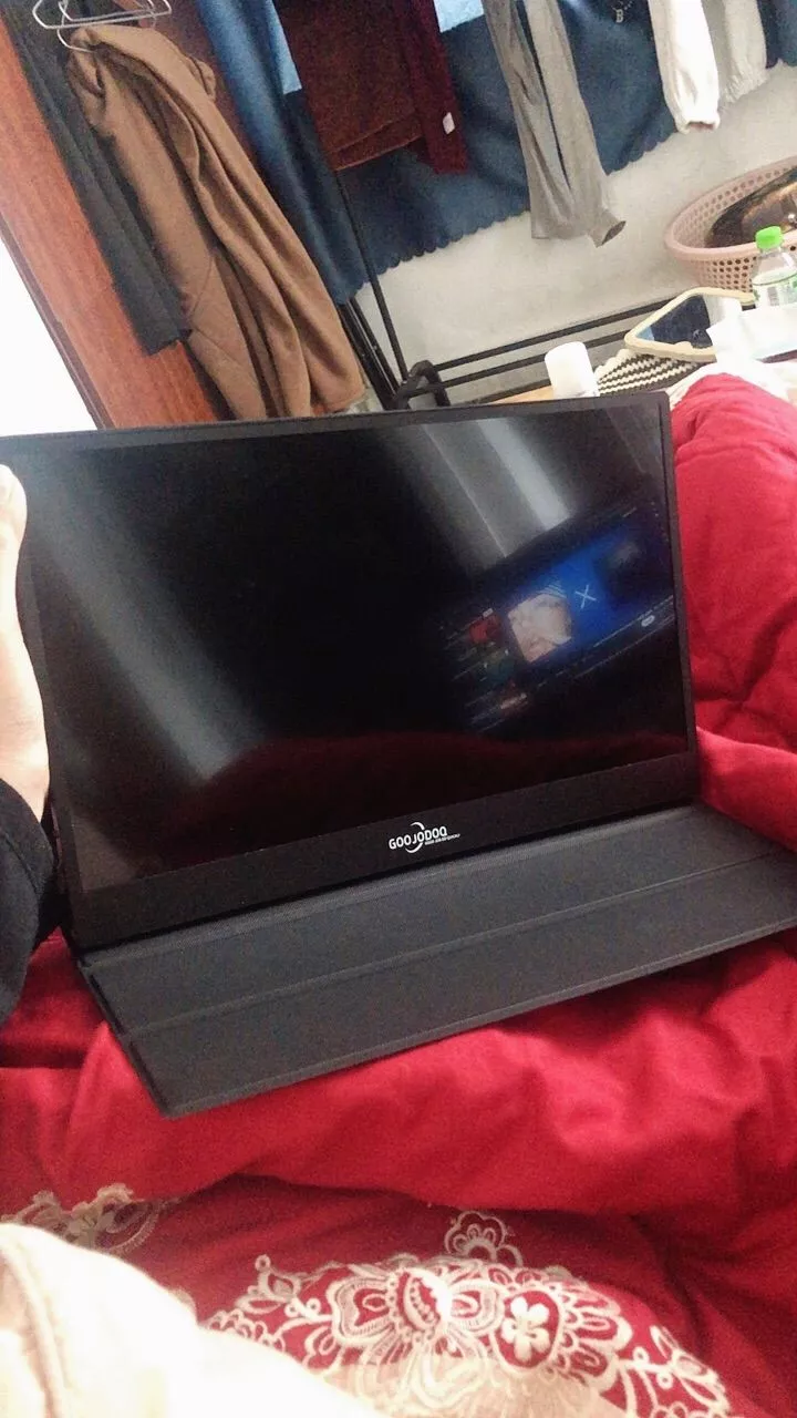Bảo hành chính hãng GOOJODOQ màn hình di động chơi gaming 18,5 inch góc rộng IPS 1080P FHD thiết kế