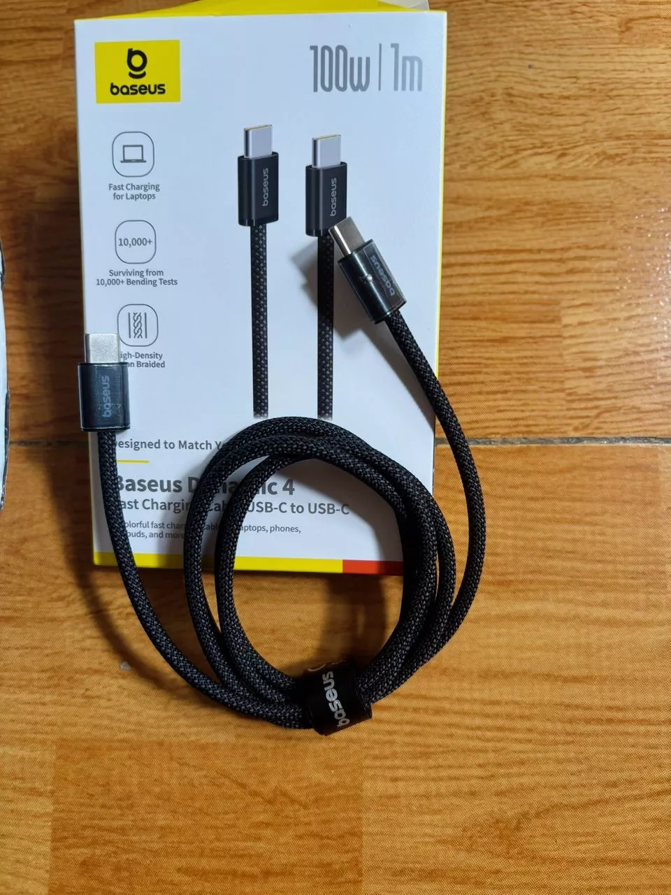 Cáp Baseus 100W PD USB C sang USB Type C cho Macbook Pro iPad Xiaomi Samsung