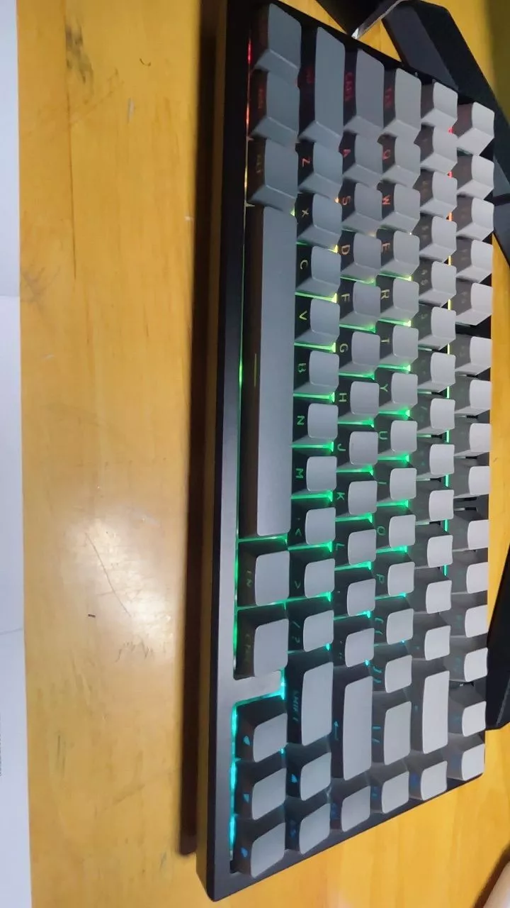 Bàn phím cơ không dây MCHOSE G75 - 3 mode - Led RGB - Gasket Mount - Mạch xuôi - Hotswap 5 pin