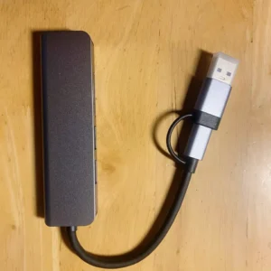Hub chuyển đổi đã năng USB và TypeC - 5in1 - Hỗ trợ cổng USB 3.0 - Đầu đọc thẻ nhớ - Tốc độ cao