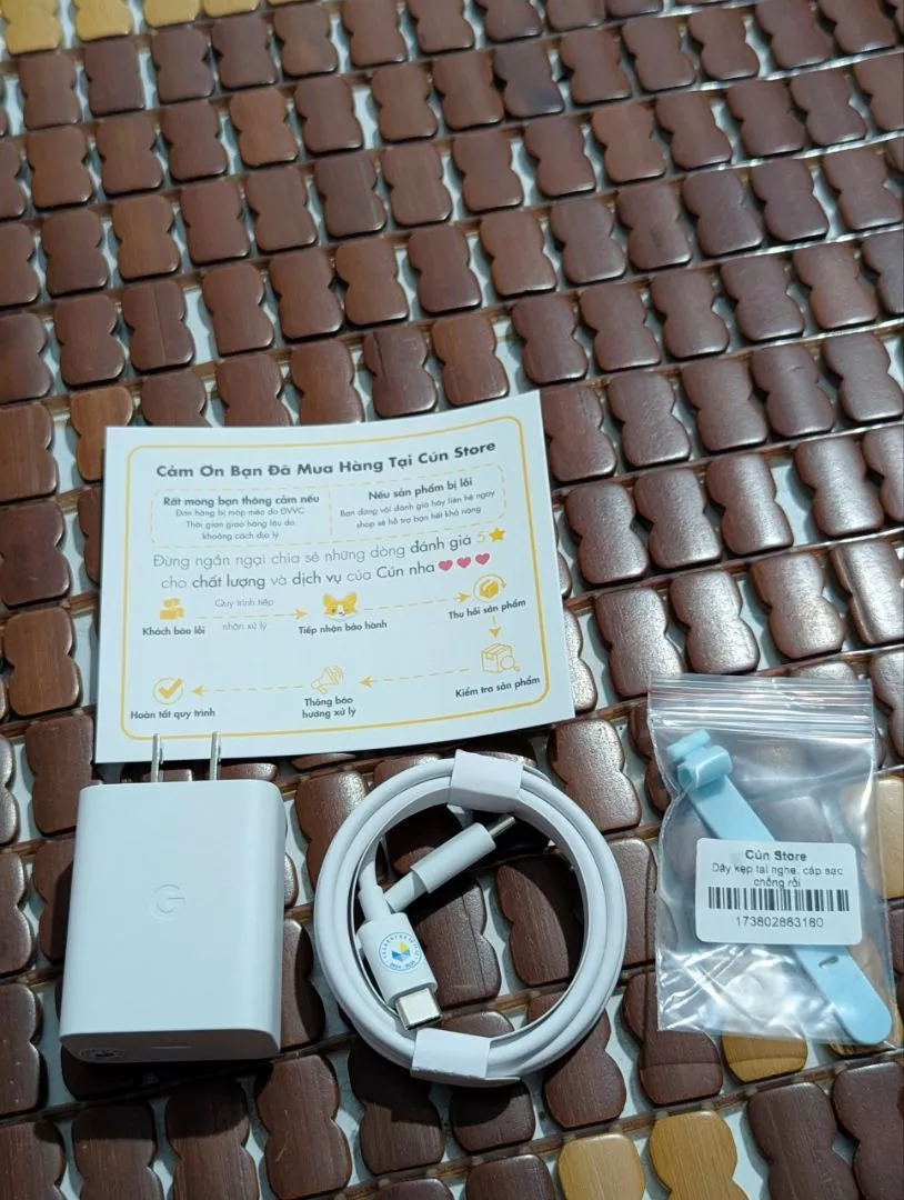 Bộ sạc nhanh 30W Google Pixel chính hãng hỗ trợ PD3.0, PPS cho Samsung, Pixel 6 Pro | Bảo hành 6 thg
