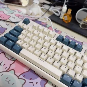 Bàn Phím Cơ Không Dây Bluetooth Ziyou K86 LED RGB APP MARCO Có Núm Xoay HOTSWAP 5 Pin Lót Foam