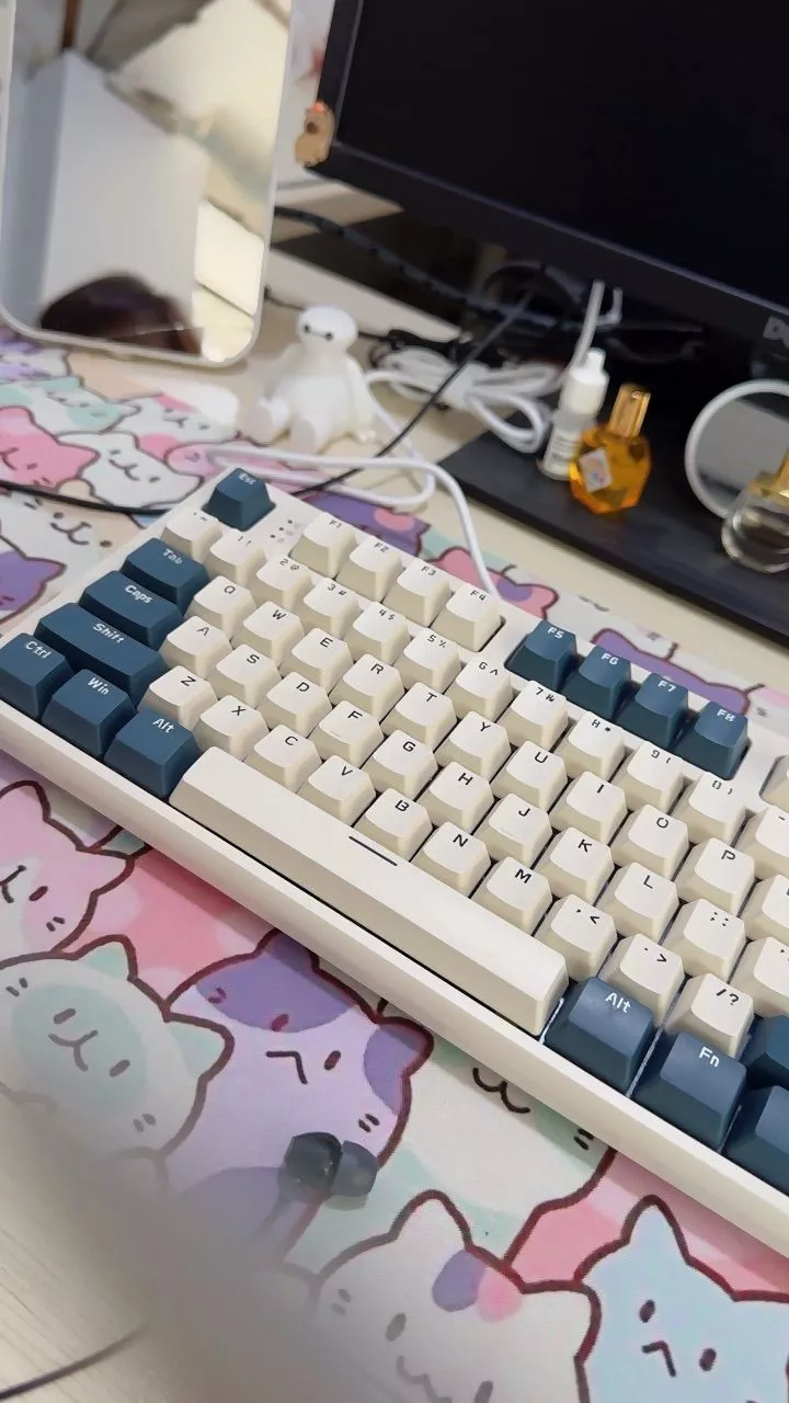Bàn Phím Cơ Không Dây Bluetooth Ziyou K86 LED RGB APP MARCO Có Núm Xoay HOTSWAP 5 Pin Lót Foam