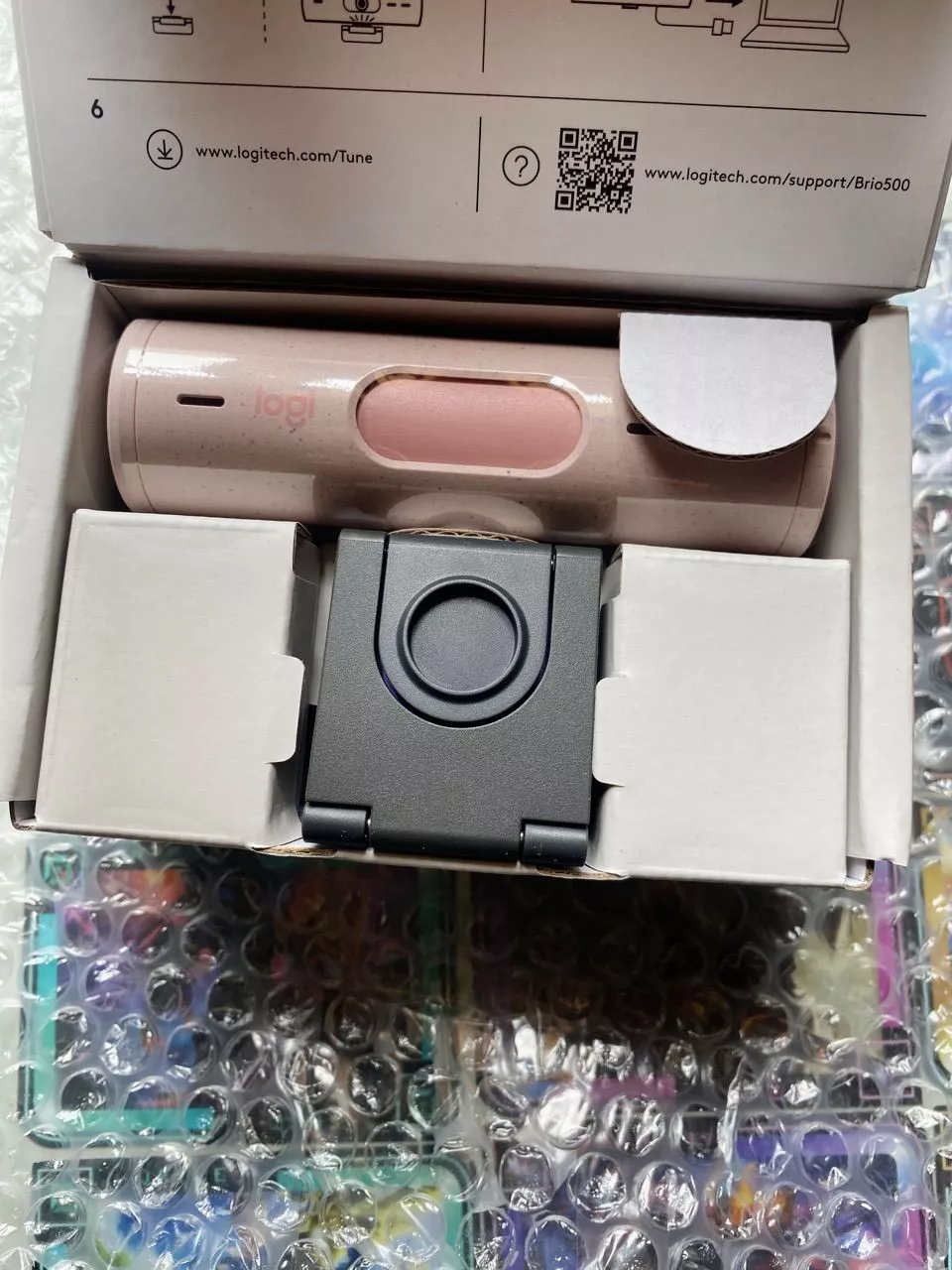 Webcam Logitech Full HD Brio 500 - Chỉnh sáng, lấy khung hình,Show mode, Mic kép giảm ồn