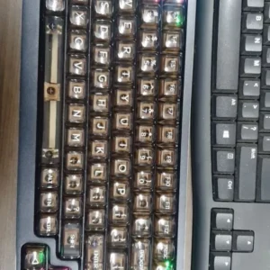 Bàn phím cơ Full nhôm CNC ATAS K83 - Phím trong suốt - LED RGB - Pin 4000 - Mạch 5 pin