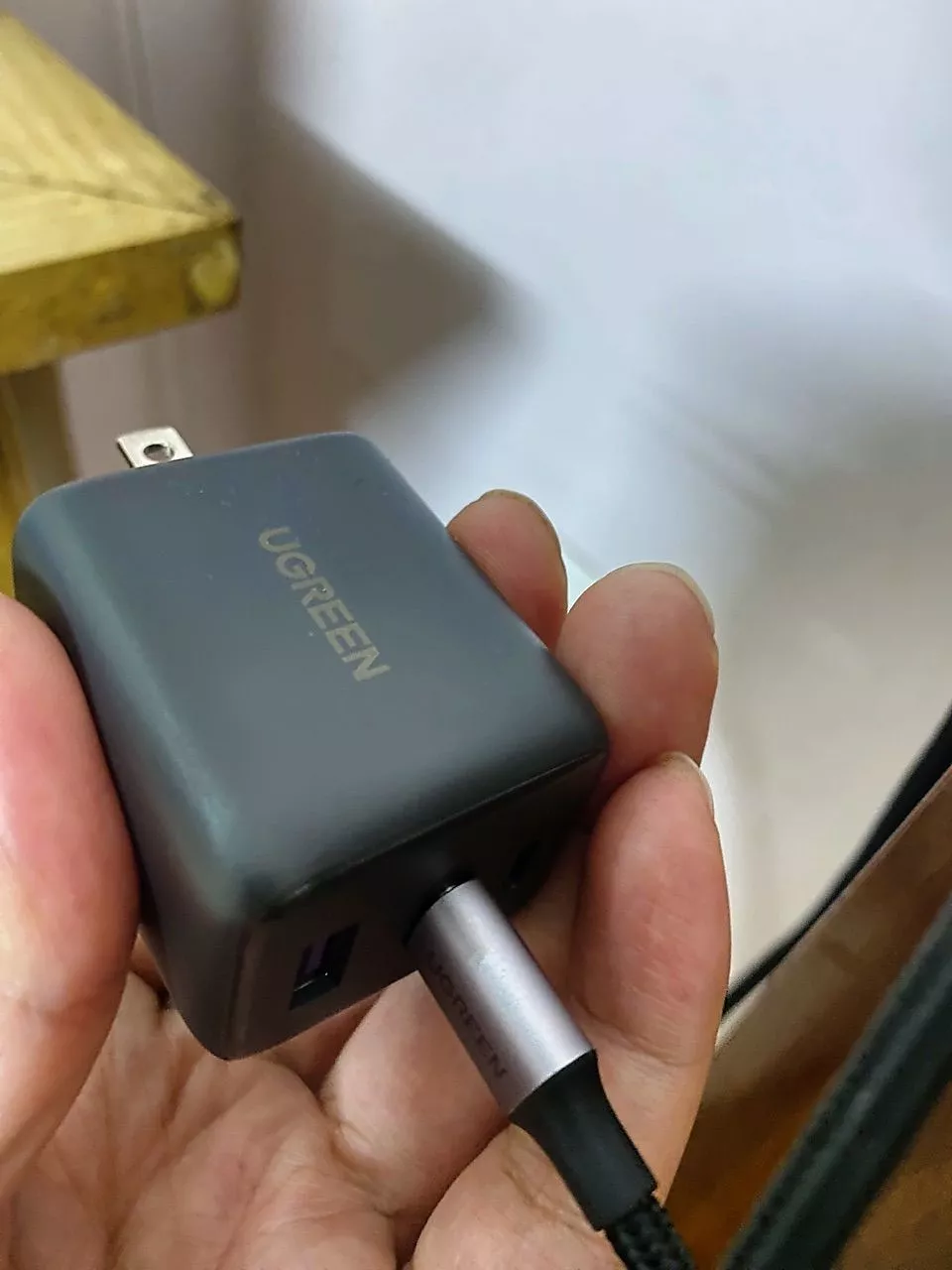 Bộ sạc USB C UGREEN 30W Nexode GaN PPS Khối sạc tường nhanh gọn Bộ chuyển đổi nguồn USB-C cho iPhone 16 Pro Max / 15 / 14 / 13 Galaxy S25 S24 Ultra / S23 (Đen)