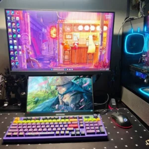Bảo hành chính hãng GOOJODOQ màn hình di động chơi gaming 18,5 inch góc rộng IPS 1080P FHD thiết kế