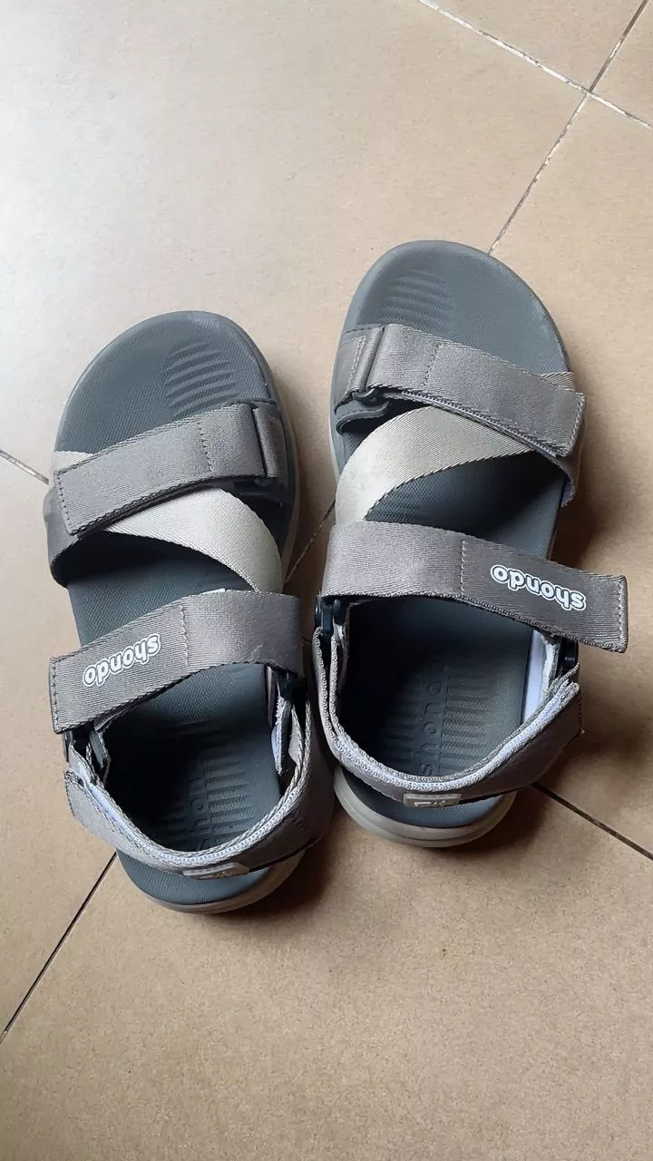 Giày Sandal Unisex Shondo F8B Ver 2 Đế Cao 5.5cm Quai Xoay Nhiều Màu