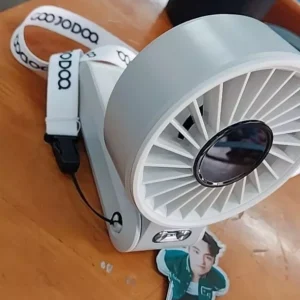 Quạt mini mạnh mẽ thế hệ thứ hai mới của Goojodoq cầm tay gấp 180° có 100 mức độ