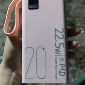 GOOJODOQ Mini Sạc dự phòng 2024 Sạc nhanh 22,5w, Màn hình hiển thị pin 20000 mah, đèn pin độ sáng cao Phụ kiện sạc pin