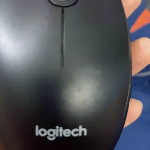 Chuột có dây Logitech B100 - Dây dài 1m8, thiết kế ôm tay, thuận cả 2 tay