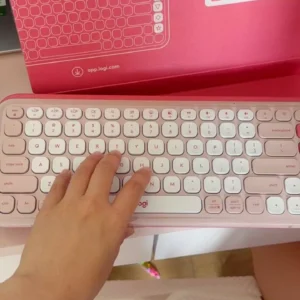 Bàn phím Bluetooth không dây POP ICON KEYS Logitech - Thoải mái, Nút lập trình, Kết nối 3 thiết bị