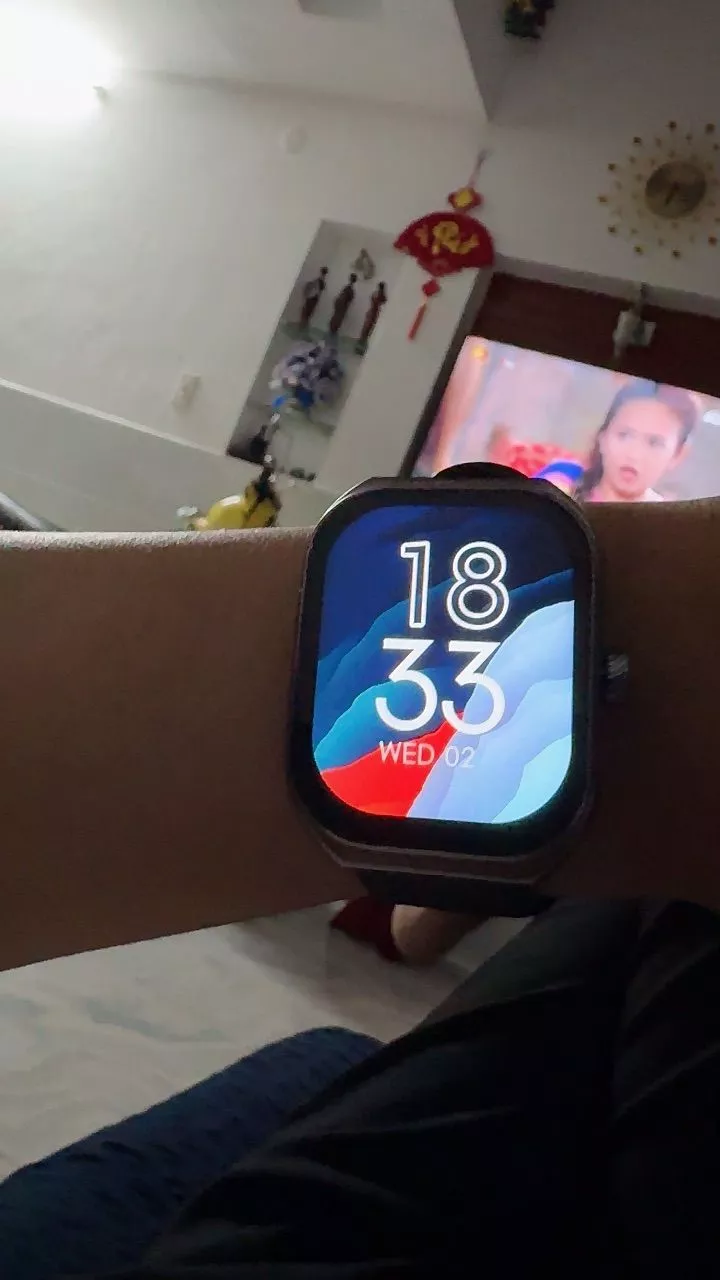 Đồng hồ thông minh GOOJODOQ Curve IP68 chống nước Màn hình IPS cong 2,01 inch