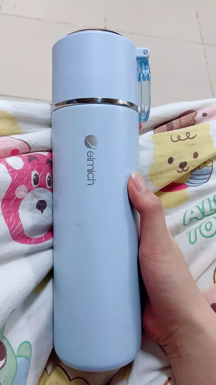 ( Độc quyền chỉ có trên Shopee ) Bình giữ nhiệt inox 316 Elmich EL8315 dung tích 480ml
