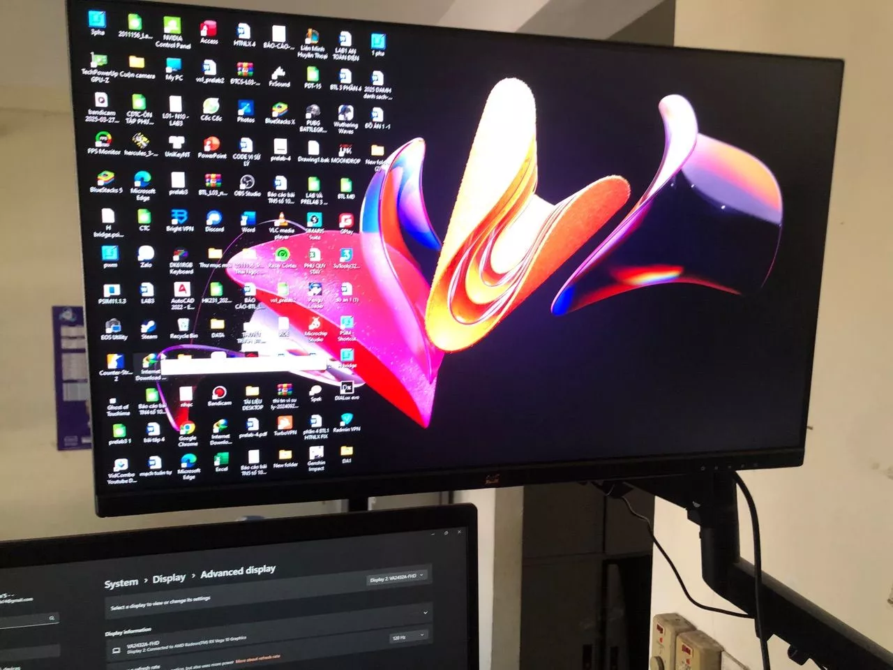 Màn Hình phổ thông VIEWSONIC VA2432A-H (24"/FHD/IPS/120Hz/5ms) Chính Hãng Giá Rẻ BH 36 tháng