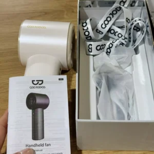 Quạt mini GOOJODOQ 3600 mAh có thể sạc lại cầm tay di động gió mạnh 100 tốc độ cao turbo phản lực