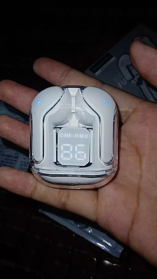Tai nghe bluetooth KY8 Ultrapods Max cảm ứng, siêu nhỏ gọn, có mic đàm thoại, nghe nhạc cực hay - AUDIO365