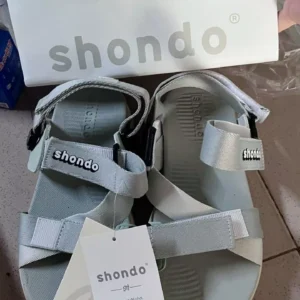 Giày Sandal Unisex Shondo F8B Ver 2 Đế Cao 5.5cm Quai Xoay Nhiều Màu