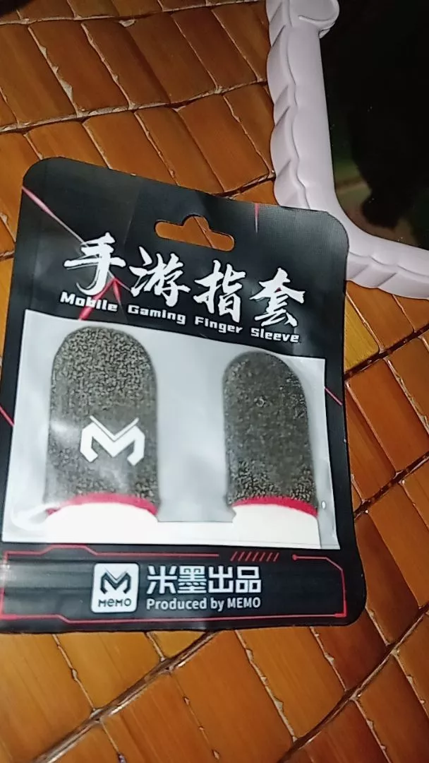 Găng tay chơi game MEMO chống mồi hôi ngón tay bao tay cảm ứng 2 ngón chơi Liên Quân mobile FF PUBG ROS trên điện thoại