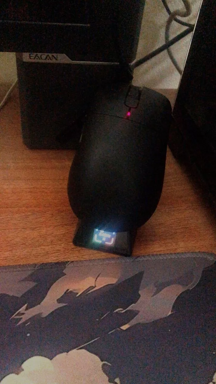 Chuột không dây AJAZZ AJ179 APEX -3 mode kết nối - PAW3950 - DPI 42000 - APP tùy chỉnh - Kèm Dock Sạc màn hình