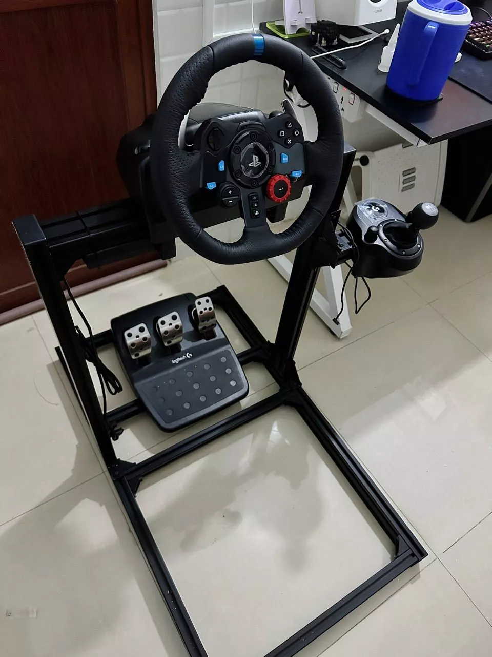 Combo Vô Lăng Logitech G29 Driving Force Và Cần số Logitech SHIFTER