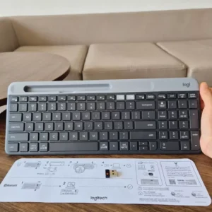 Bàn phím không dây Bluetooth Logitech K580 - Kết nối đa thiết bị, mảnh gọn, PC/ iPad