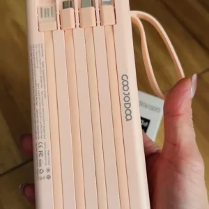GOOJODOQ Mini Sạc dự phòng 2024 Sạc nhanh 22,5w, Màn hình hiển thị pin 20000 mah, đèn pin độ sáng cao Phụ kiện sạc pin