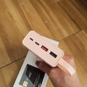 GOOJODOQ Mini Sạc dự phòng 2024 Sạc nhanh 22,5w, Màn hình hiển thị pin 20000 mah, đèn pin độ sáng cao Phụ kiện sạc pin