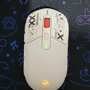 Chuột Silent Gaming Atas F30 Không dây Bluetooth - 3 MODE - Pin sạc 500mah - Sử dụng liên tục 50h - Có app Marco