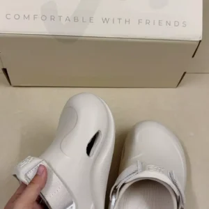 Dép Sục Unisex Shondo Clog Suke Nhựa Đúc Đi Mưa Tiện Lợi Đế Cao 4cm Nhiều Màu