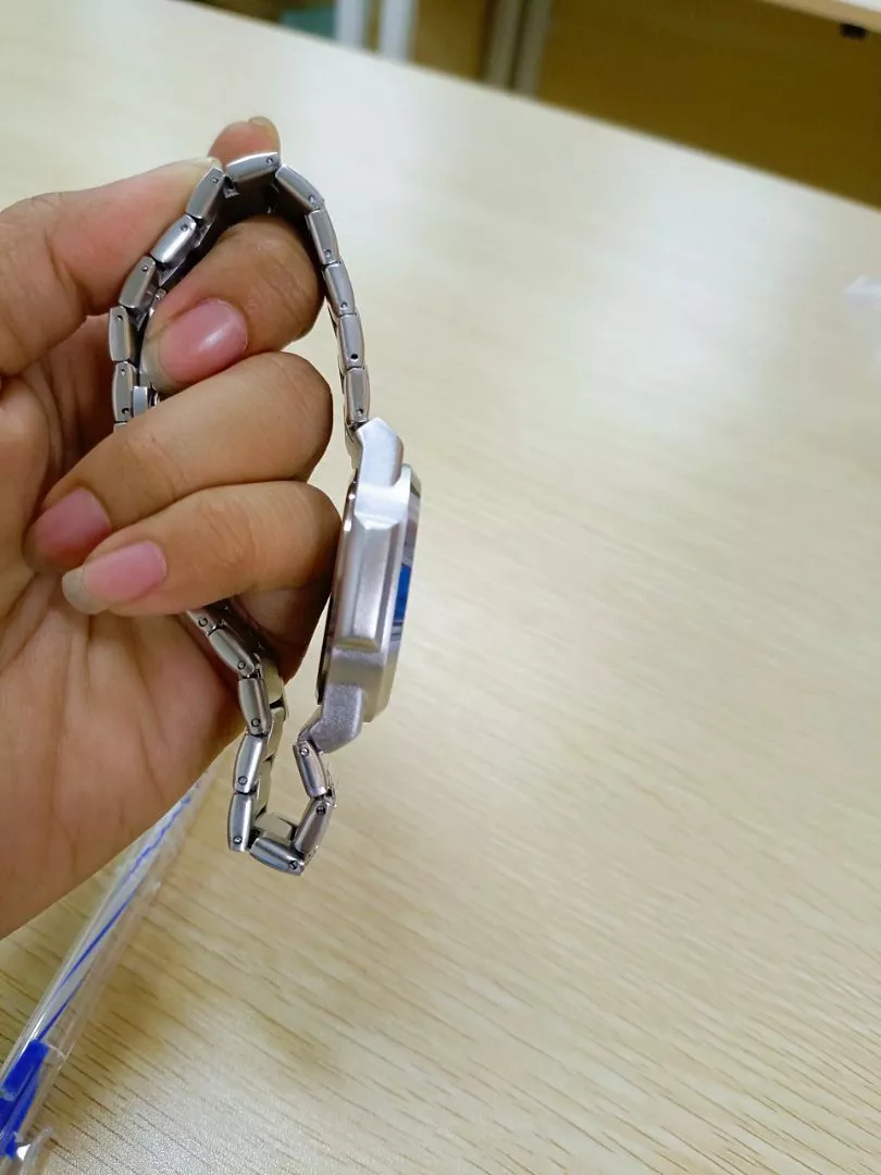 Đồng Hồ Nam Poedagar chính hãng dây đeo đúc bằng thép không gỉ có lịch, kim dạ quang, có chống nước