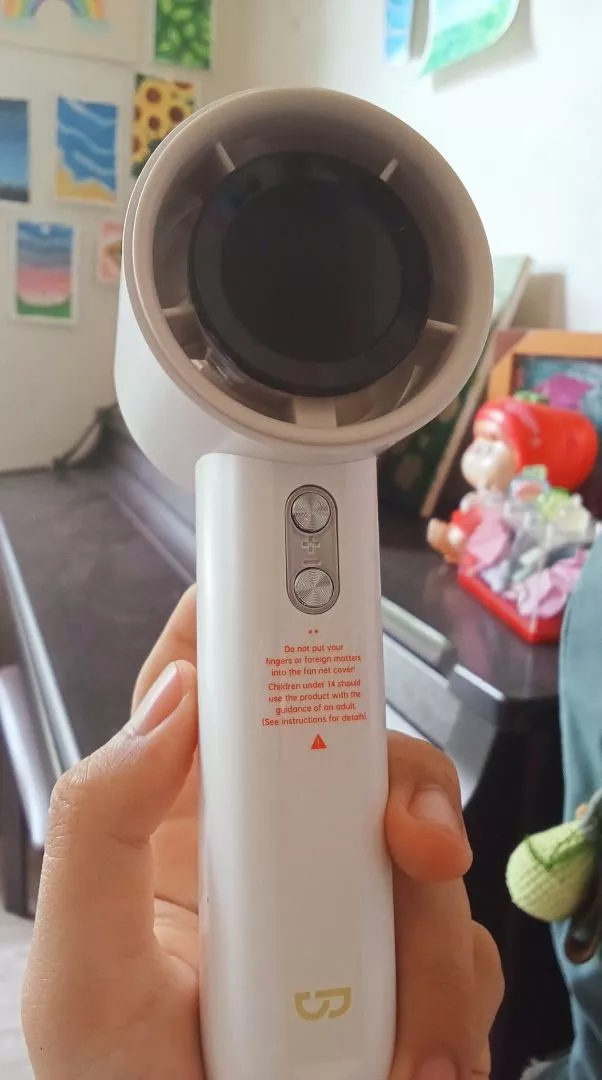 Bảo hành chính thức Quạt mini Goojodoq có màn hình kỹ thuật số LED