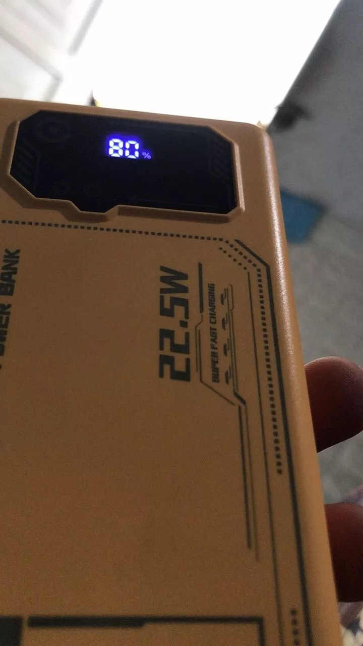 Sạc dự phòng GOOJODOQ 20000mAh tích hợp cáp sạc 22.5W sạc nhanh thông minh