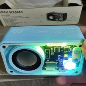 GOOJODOQ Loa Bluetooth LED 5.3 Hệ thống âm thanh vòm Loa đa chức năng RGB Có thể kết nối với máy tính để bàn / máy tính xách tay / TV / loa điện thoại di động / hỗ trợ kết nối có dây