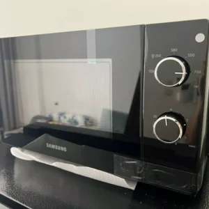 Lò Vi Sóng Samsung 20L MS20A3010AL/SV - Cửa Gương Toàn Phần, màu Đen
